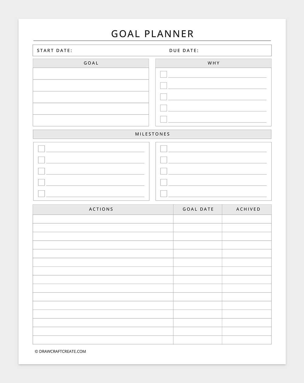 goal planner