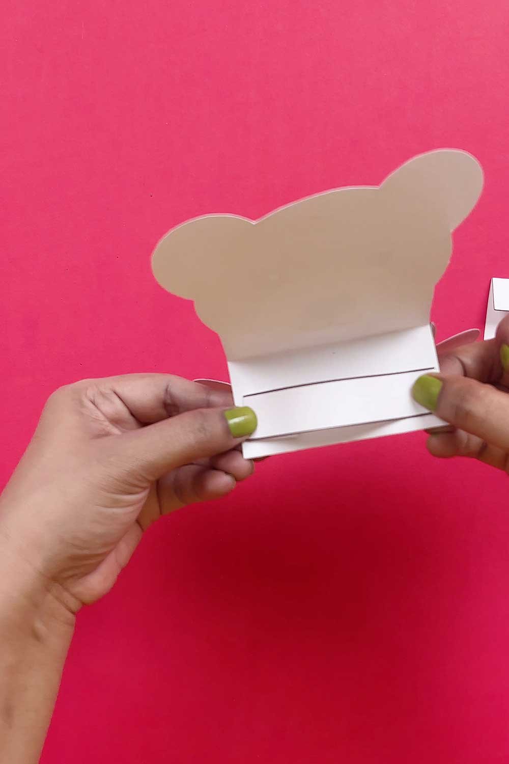 free printable teddy bear puppet