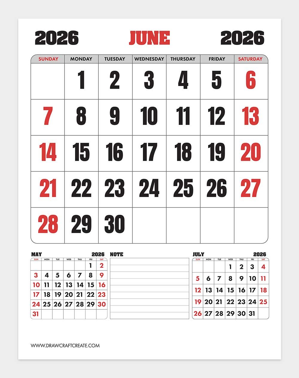 april 2026 vintage calendar