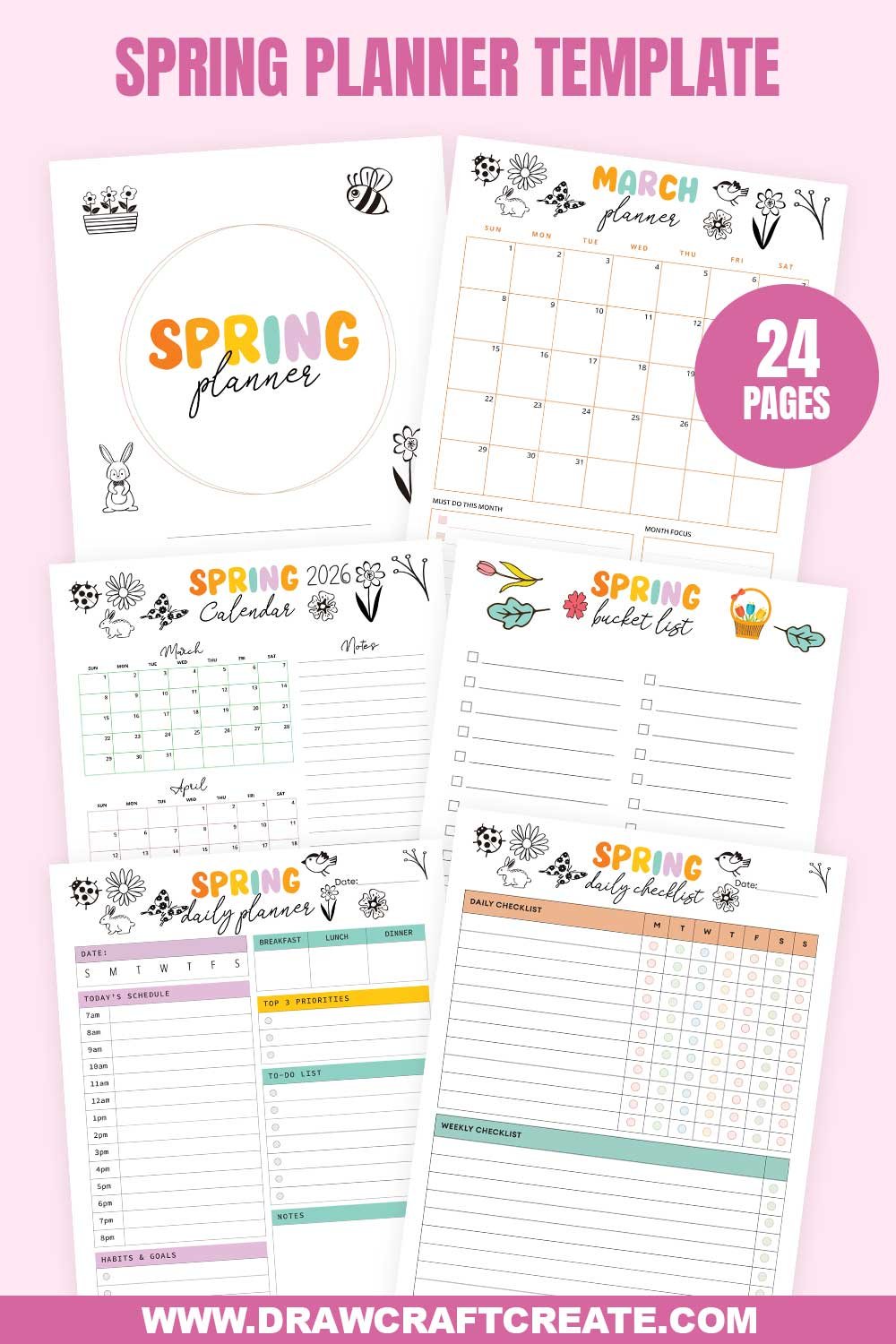spring planner