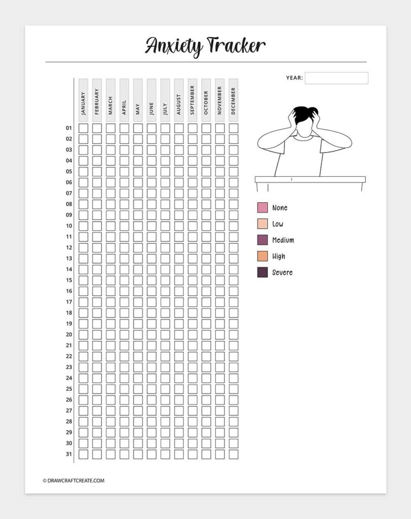 20+ Free Printable Tracker Template - Draw Craft Create