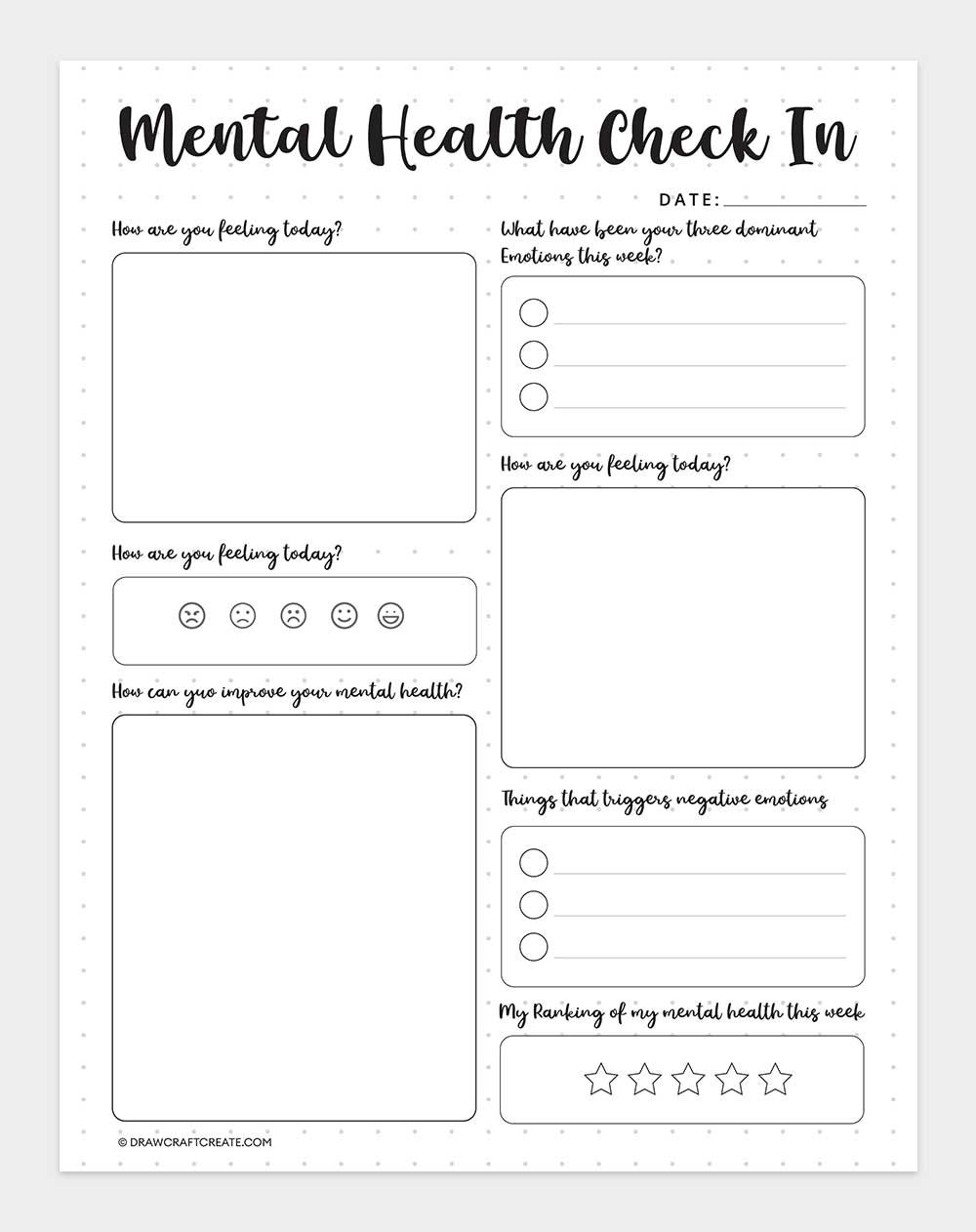 mental health check in