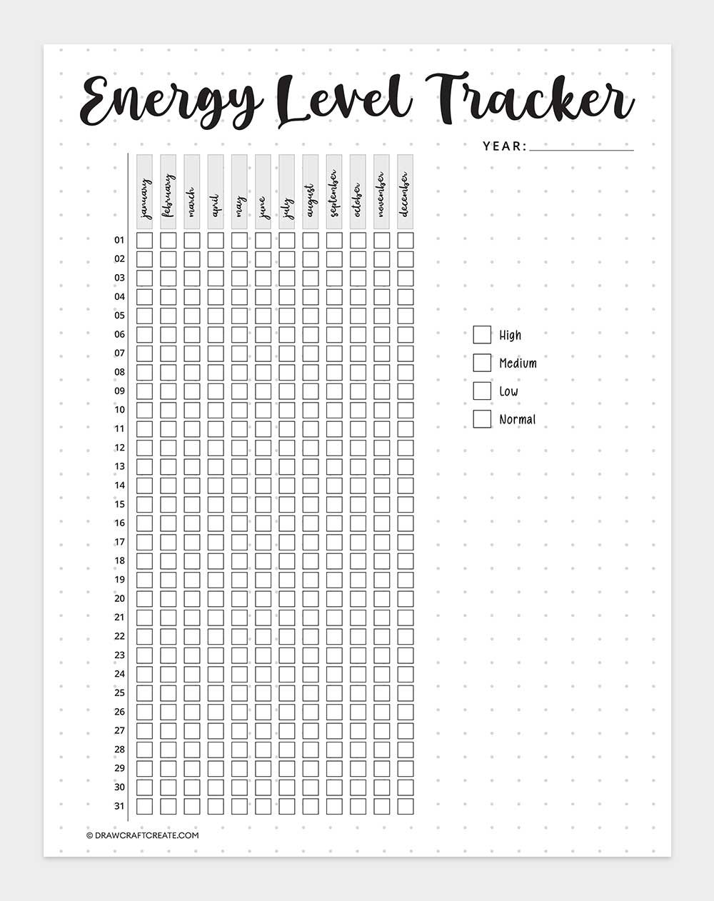 energy level tracker