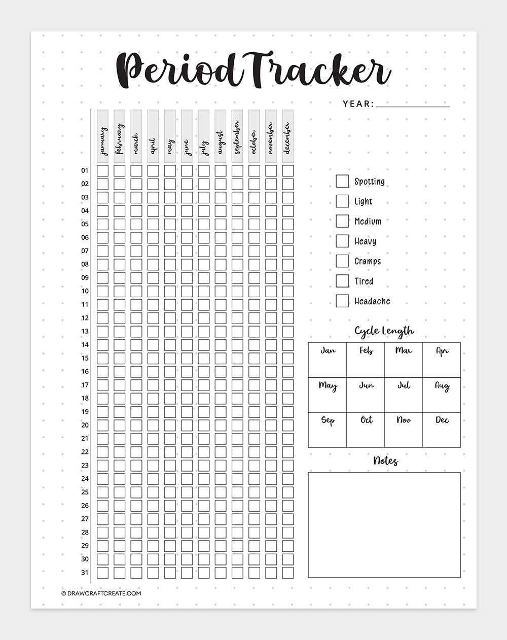period tracker
