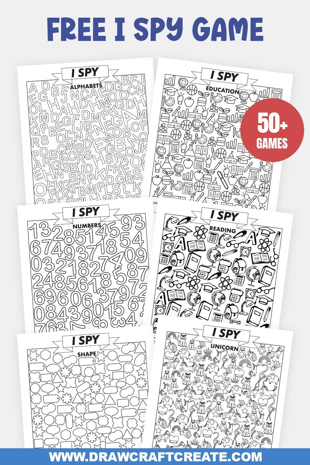 I Spy Game Printables