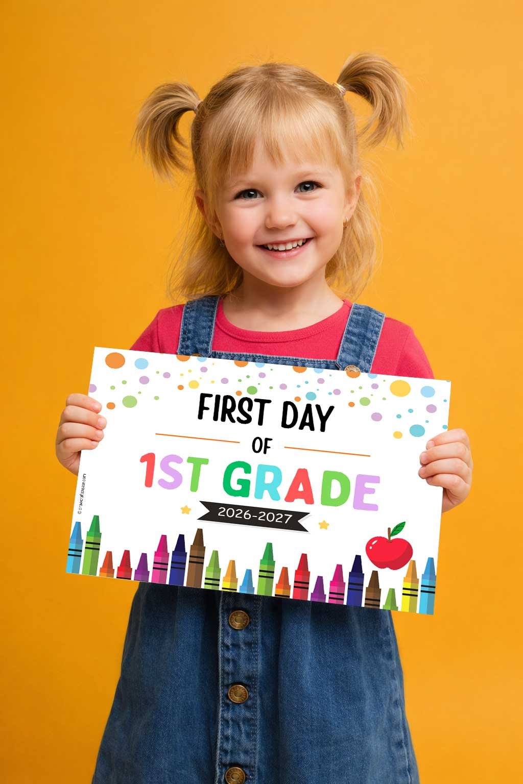 first day of school signs