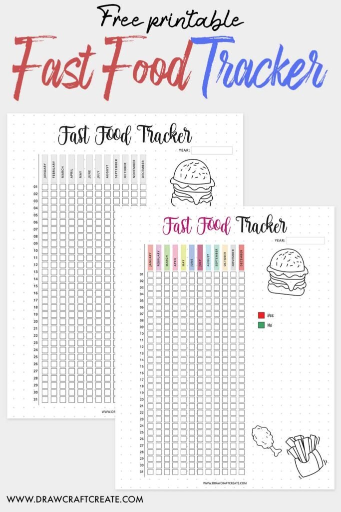 Free Printable Medication Tracker Template - Draw Craft Create
