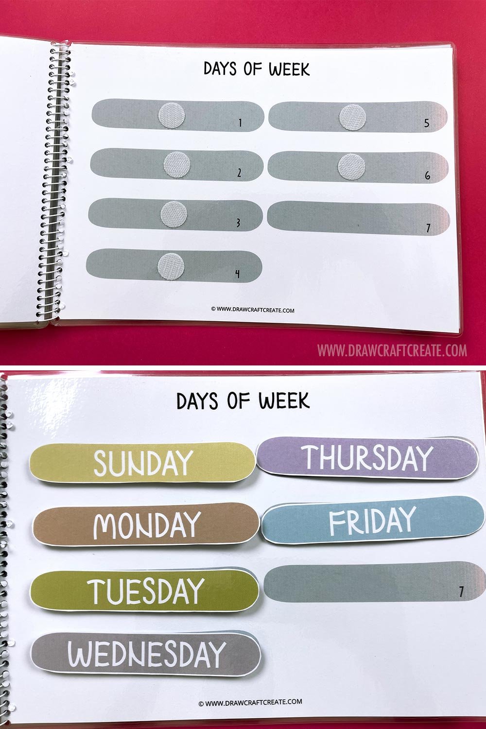 days of week