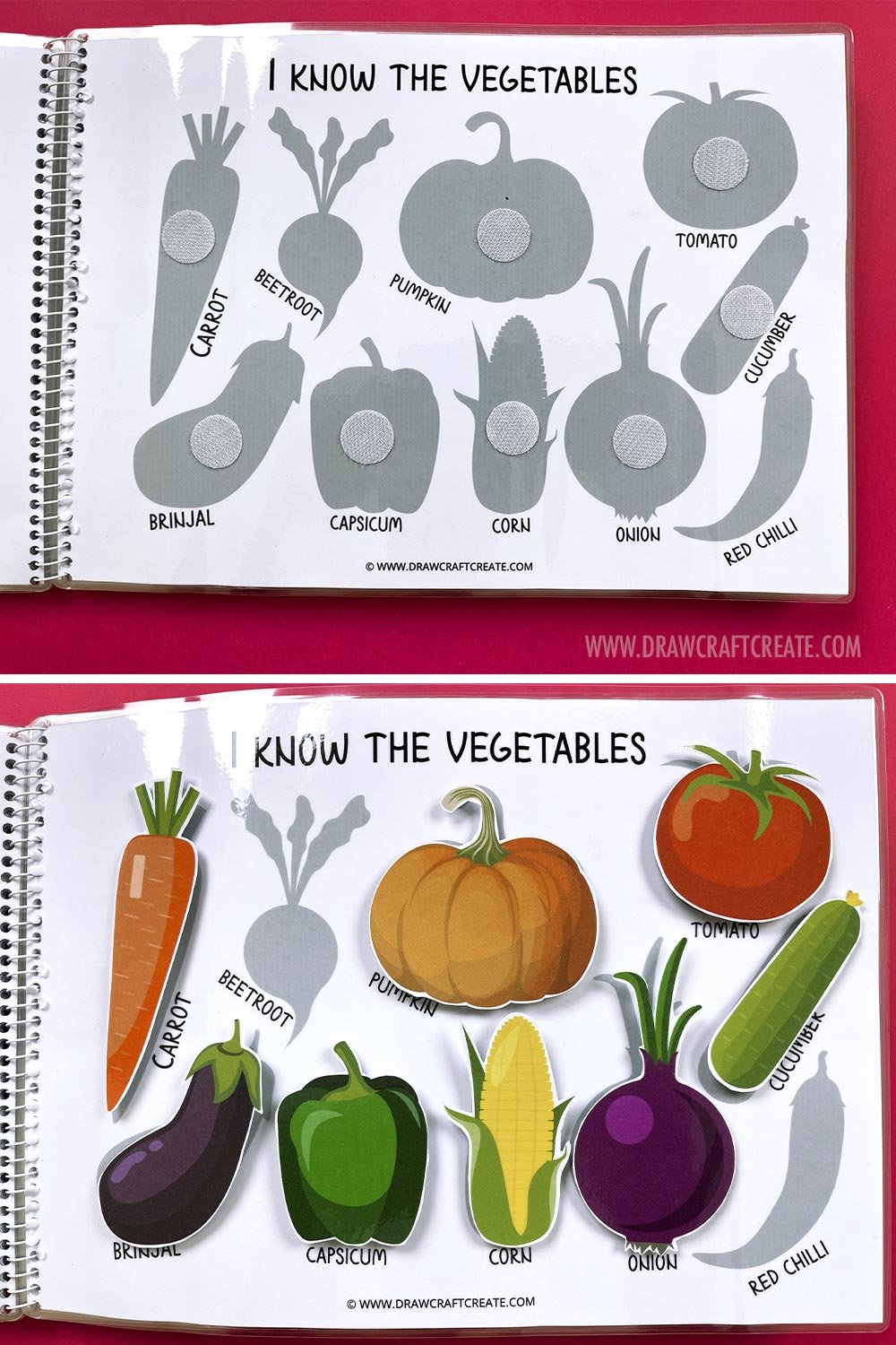 i know the vegetables