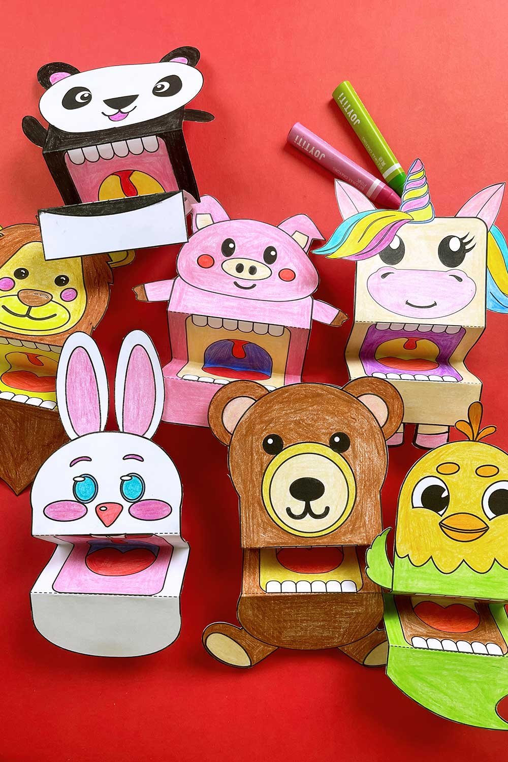 Paper Hand Puppets