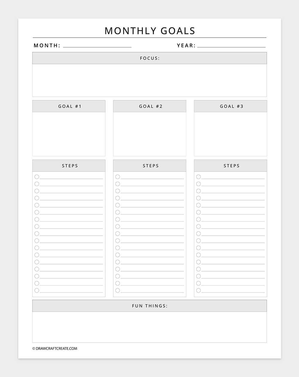 monthly plan