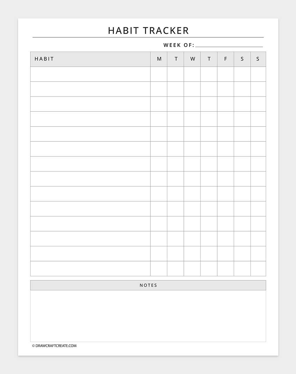 habit tracker
