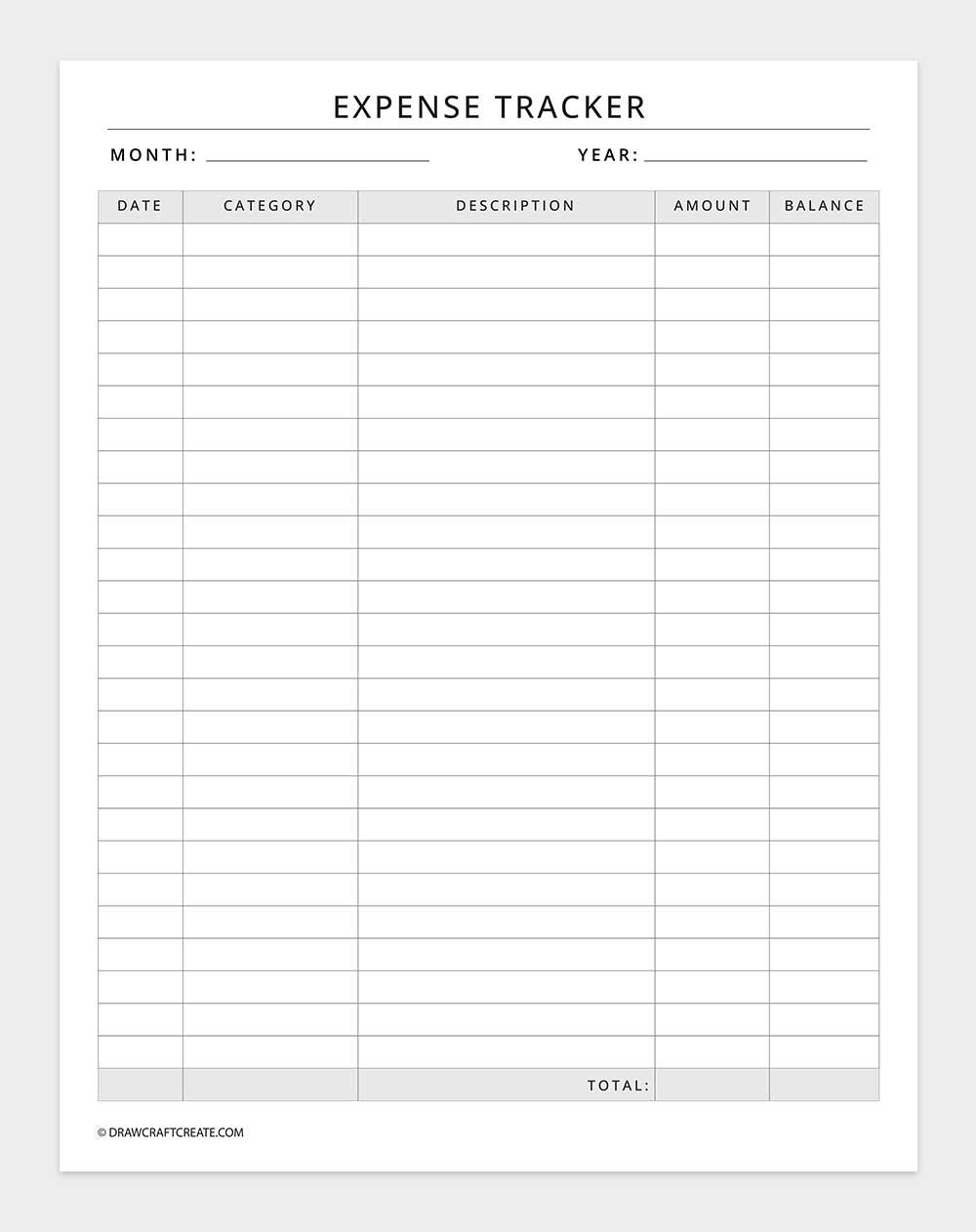 expense tracker