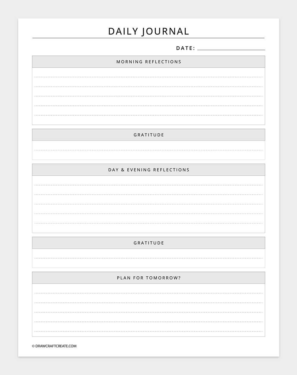 daily journal