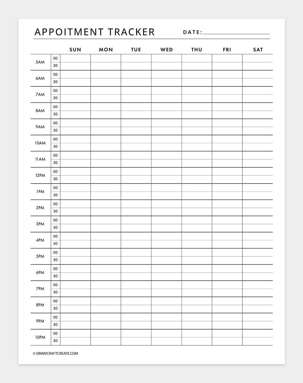 appointment tracker