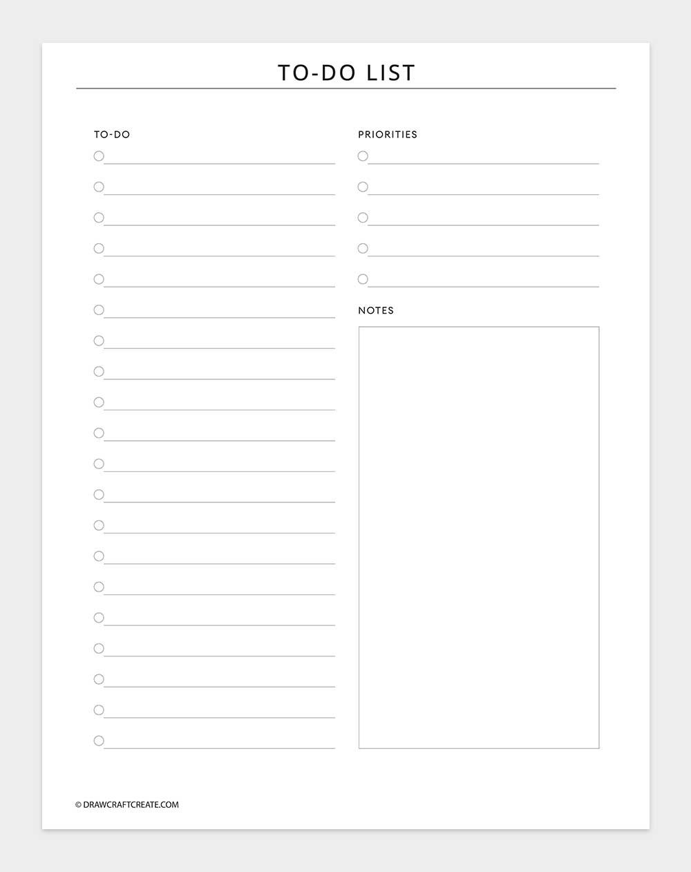 to do list