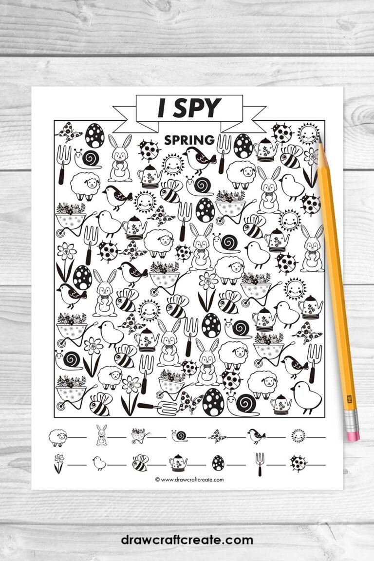 Free Printable Spring Sudoku Puzzle - Draw Craft Create