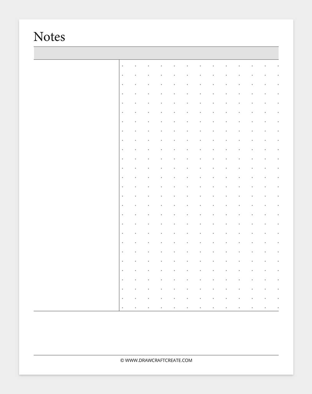 printable cornell notes template