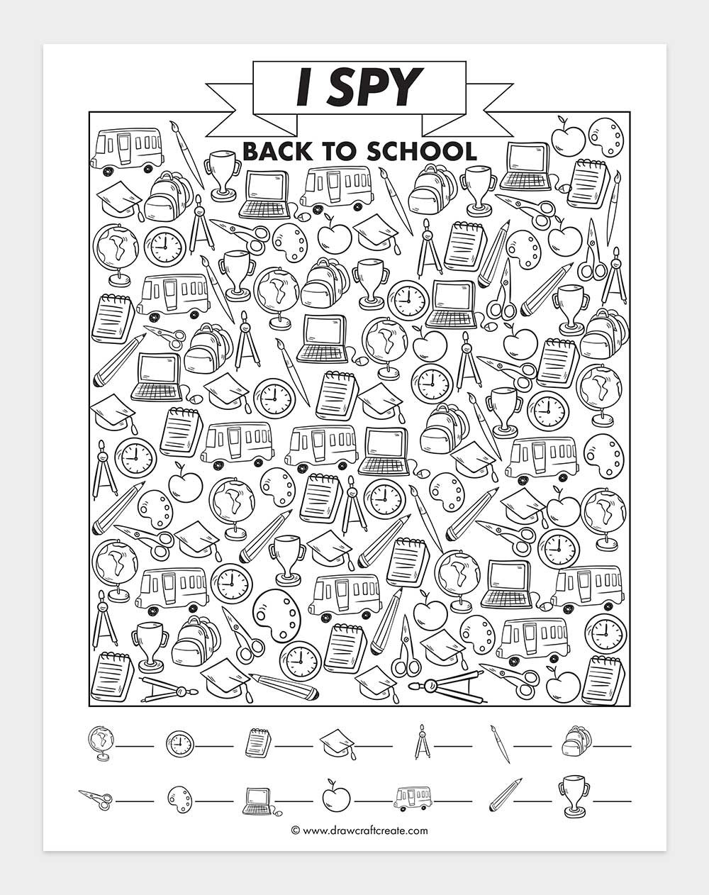 printable i spy back to school