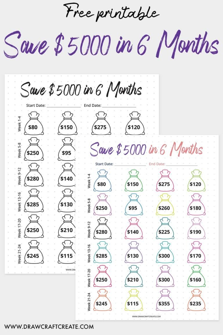Free Printable Checklist Template (21 Design) - Draw Craft Create