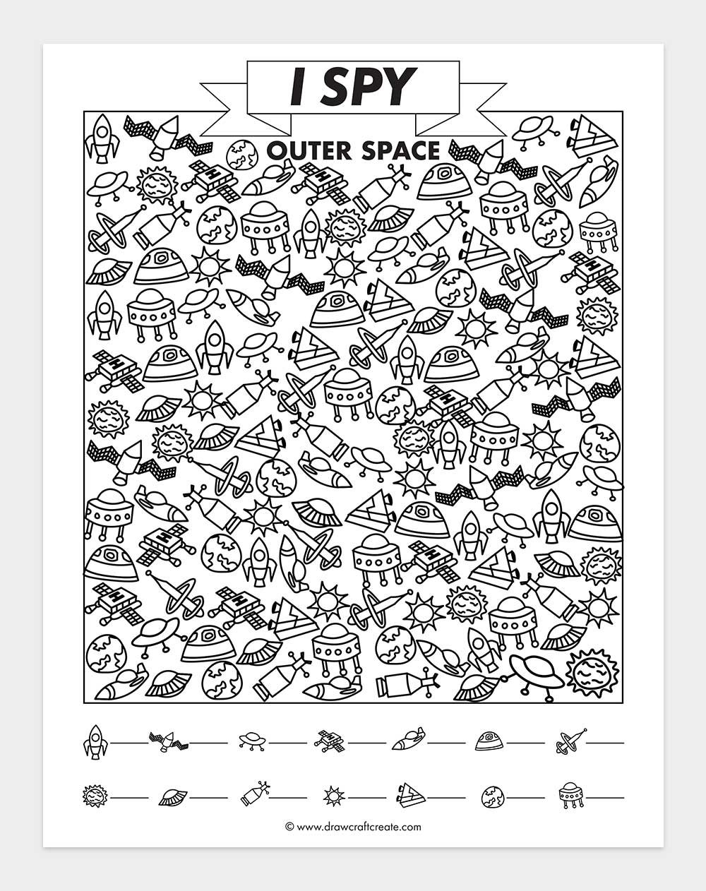 printable i spy outer space