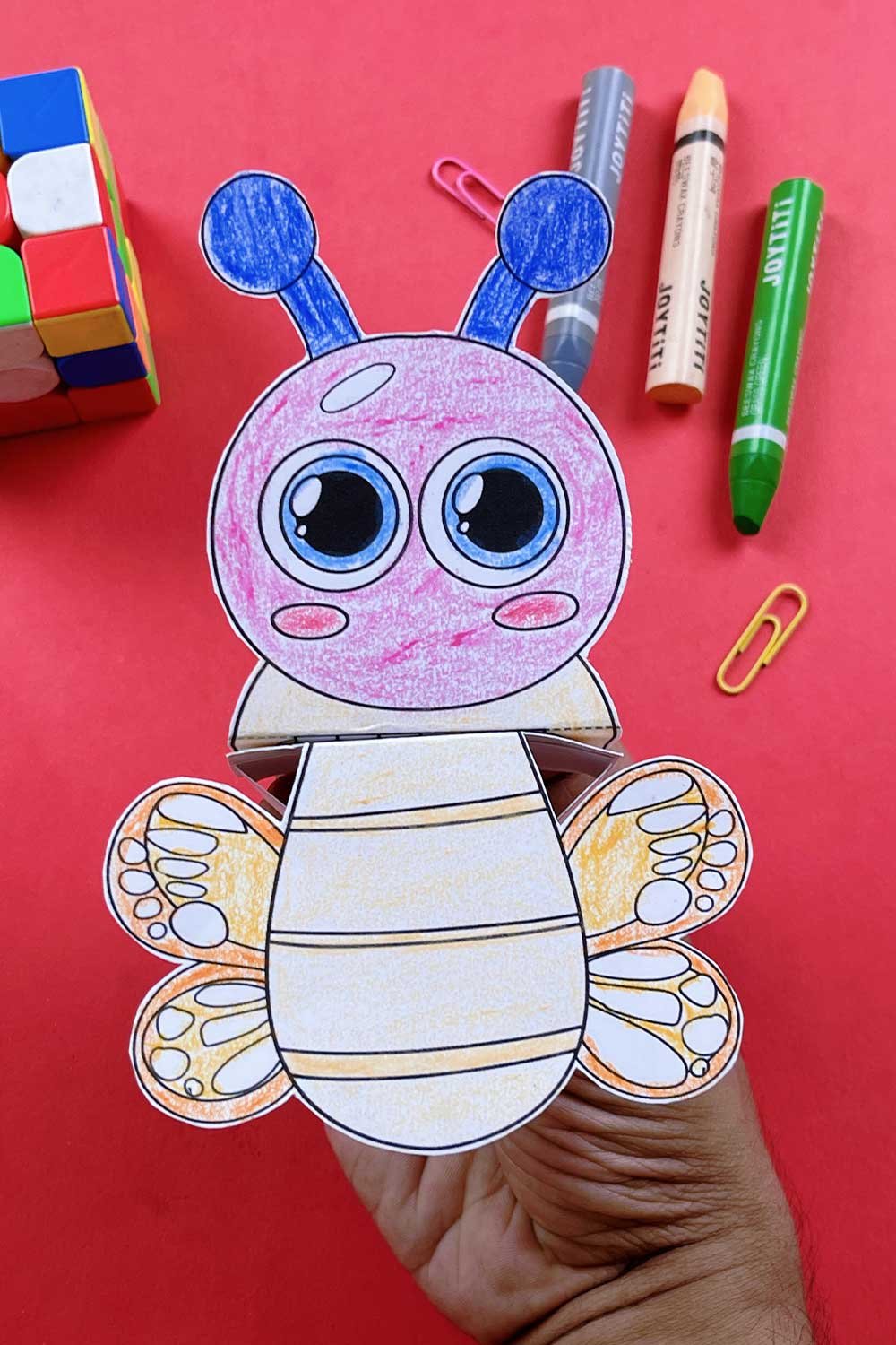 butterfly puppet