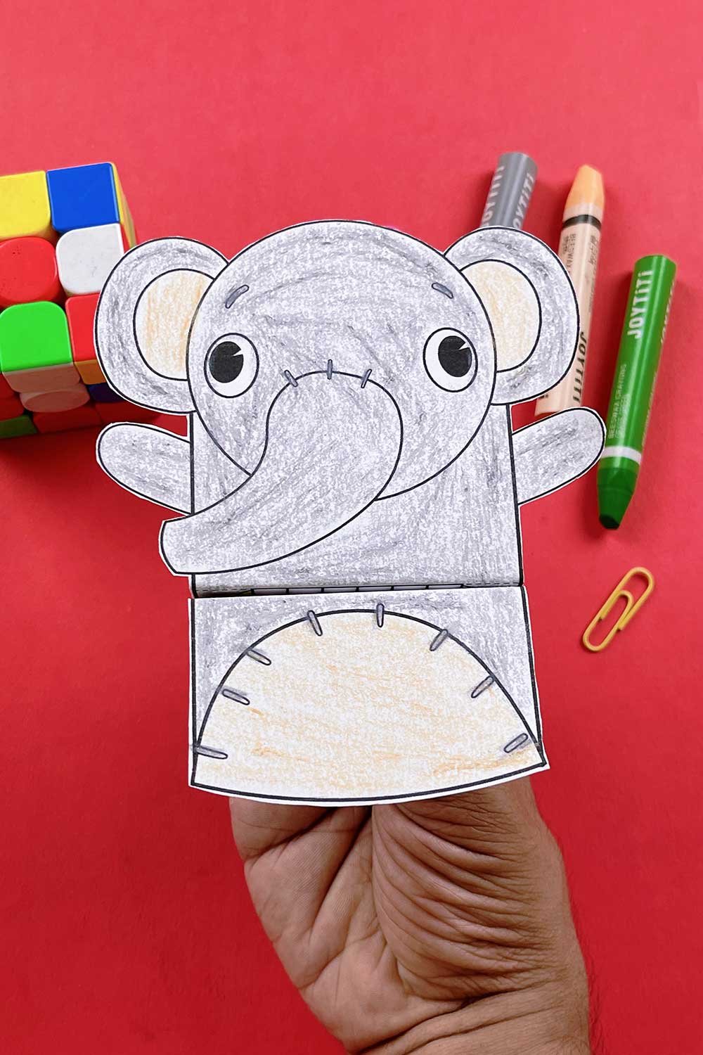 elephant puppet