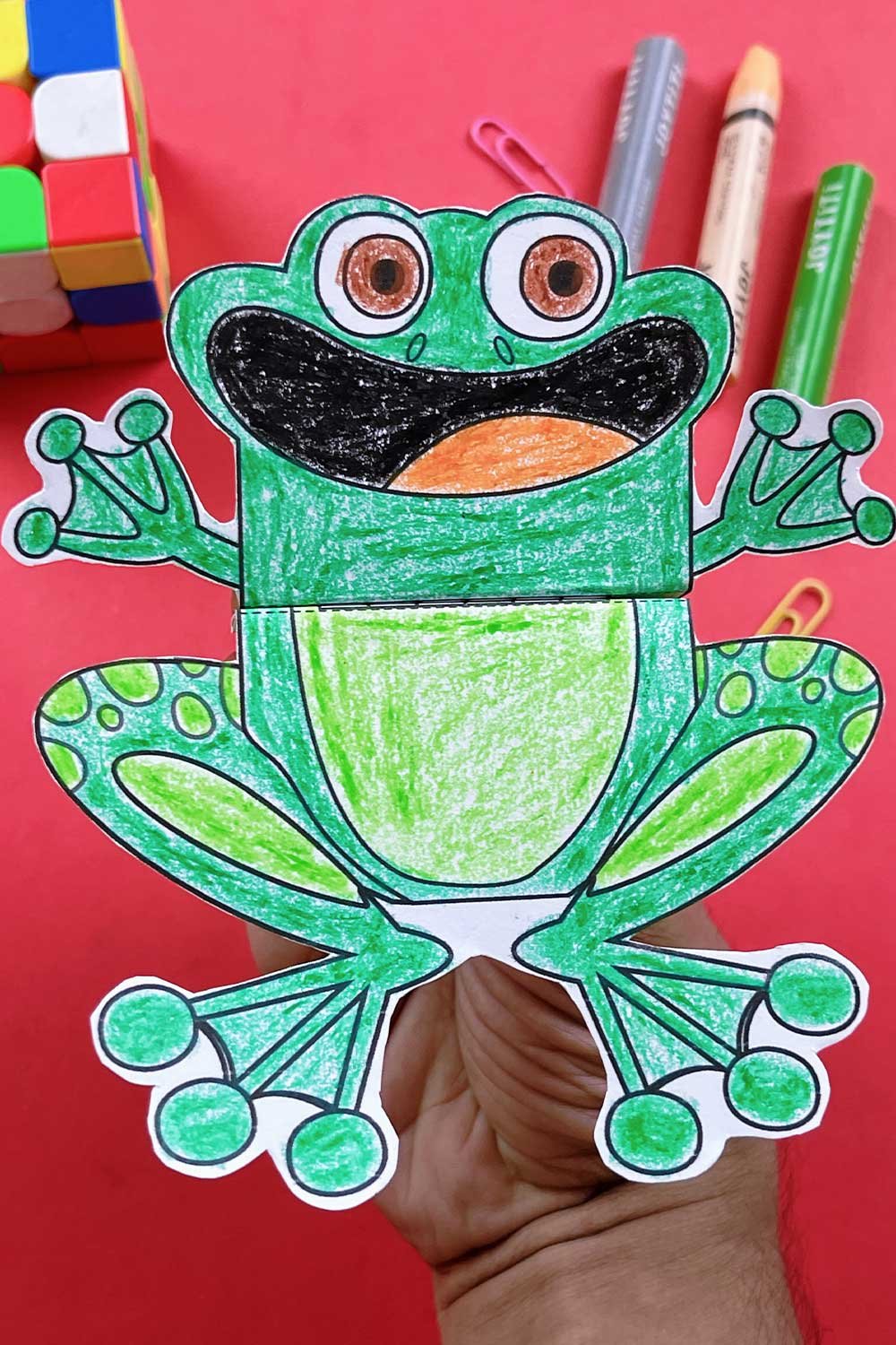 frog puppet