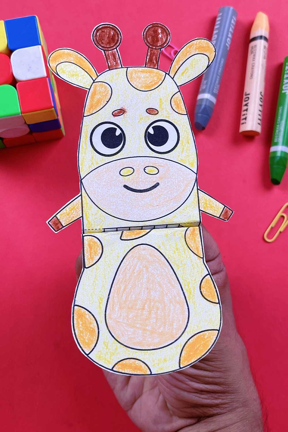 giraffe puppet