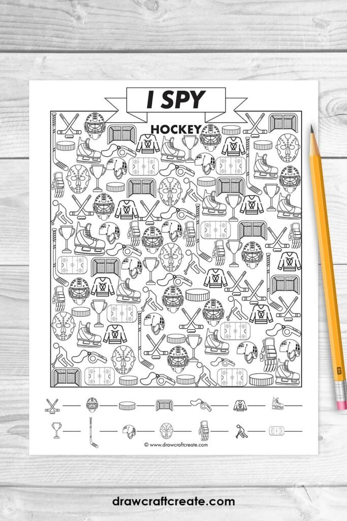 50+ Free I Spy Game Printables - Draw Craft Create