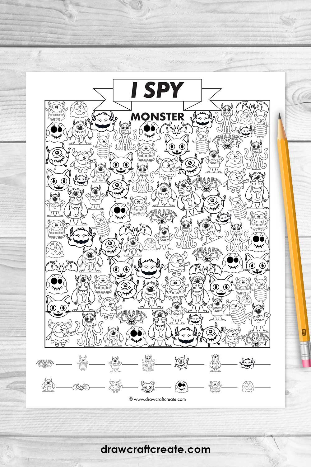 i spy monster