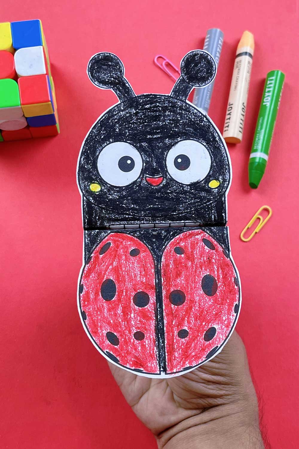 ladybug puppet