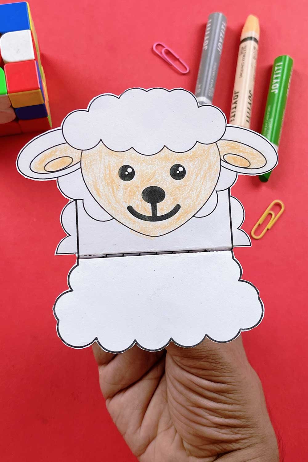 sheep puppet