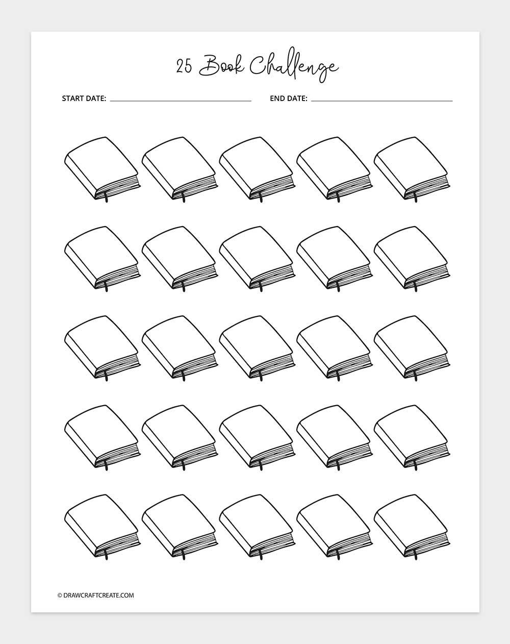 25 book challenge