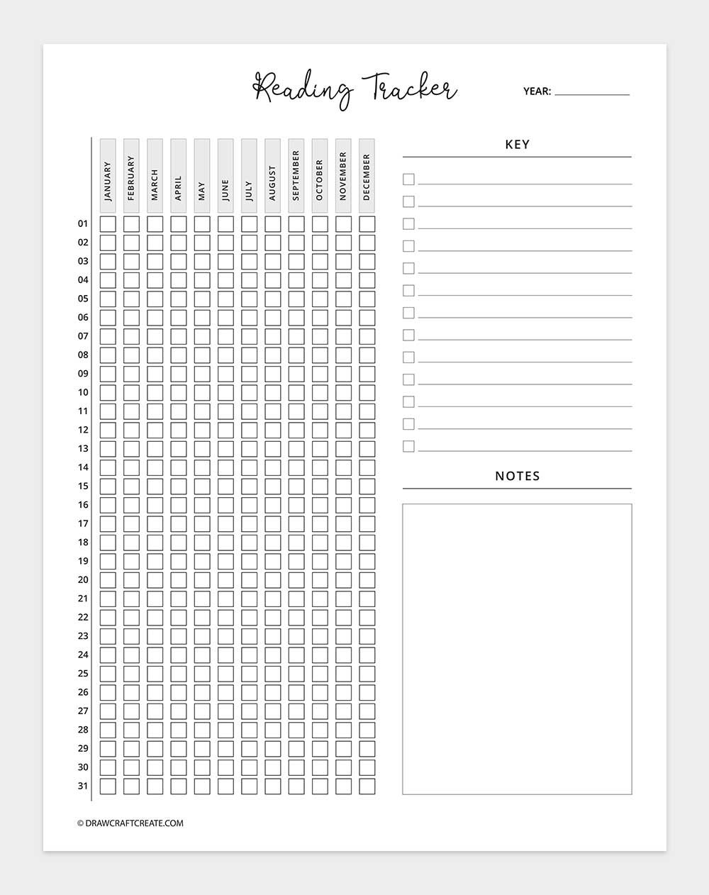 reading tracker