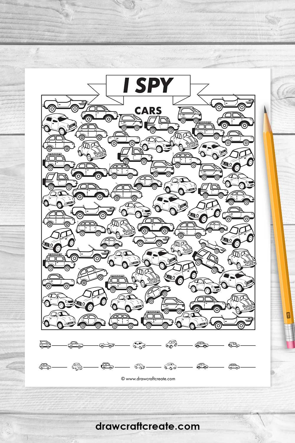 i spy cars