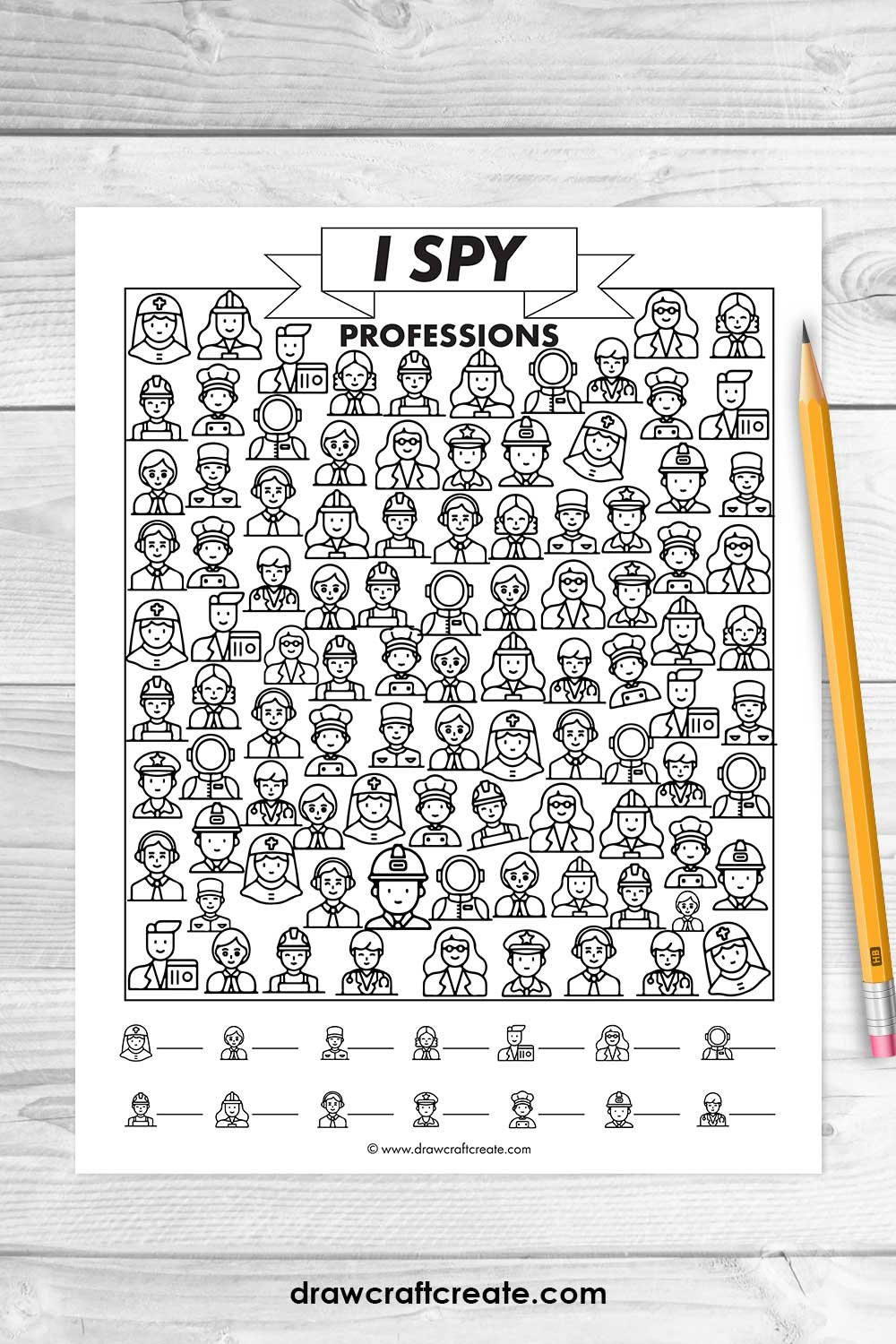i spy professions