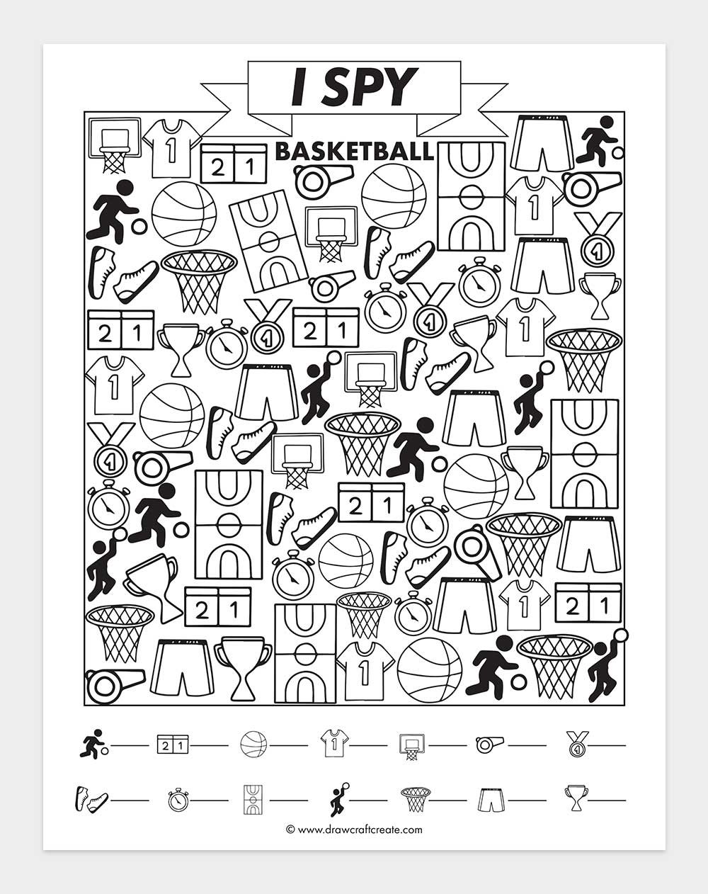 printable i spy basketball