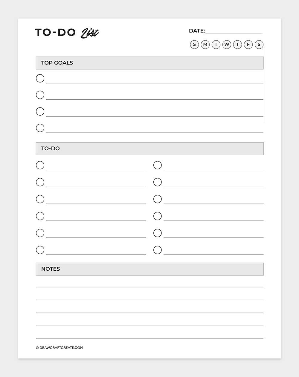 to do list