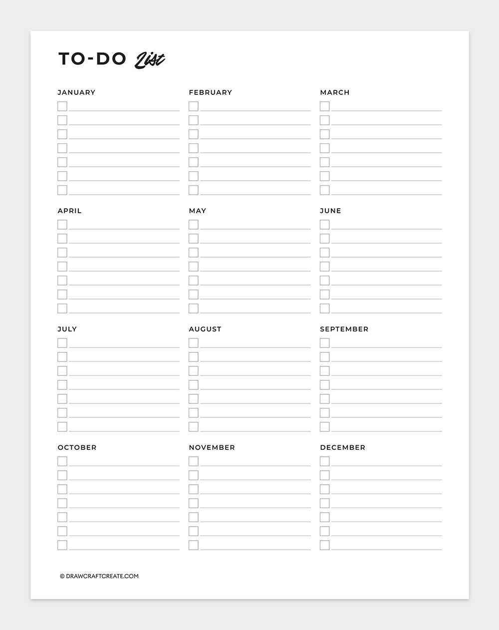 to do list