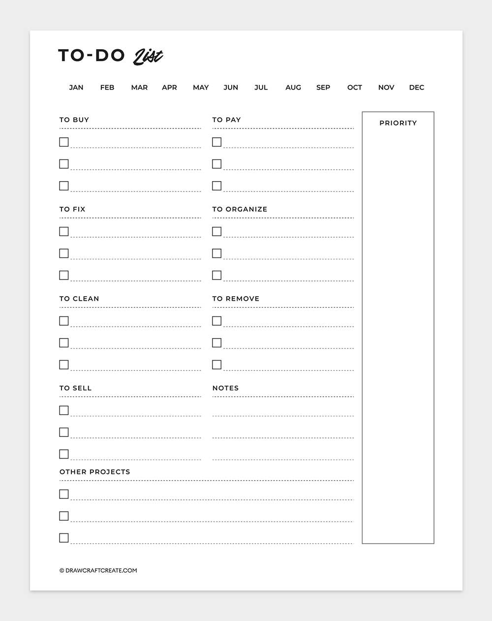 to do list
