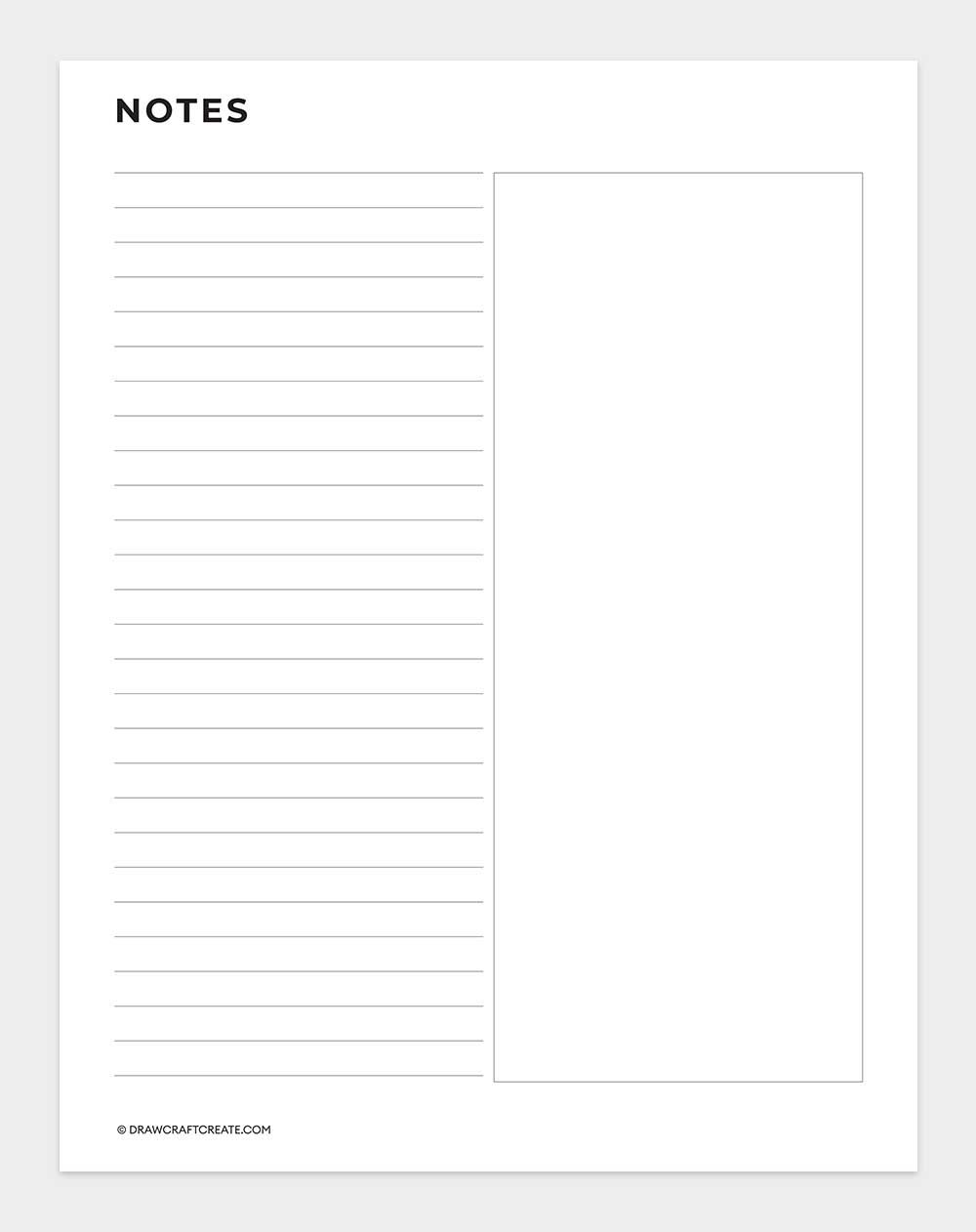 notes