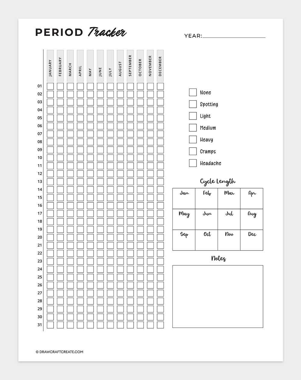 period tracker