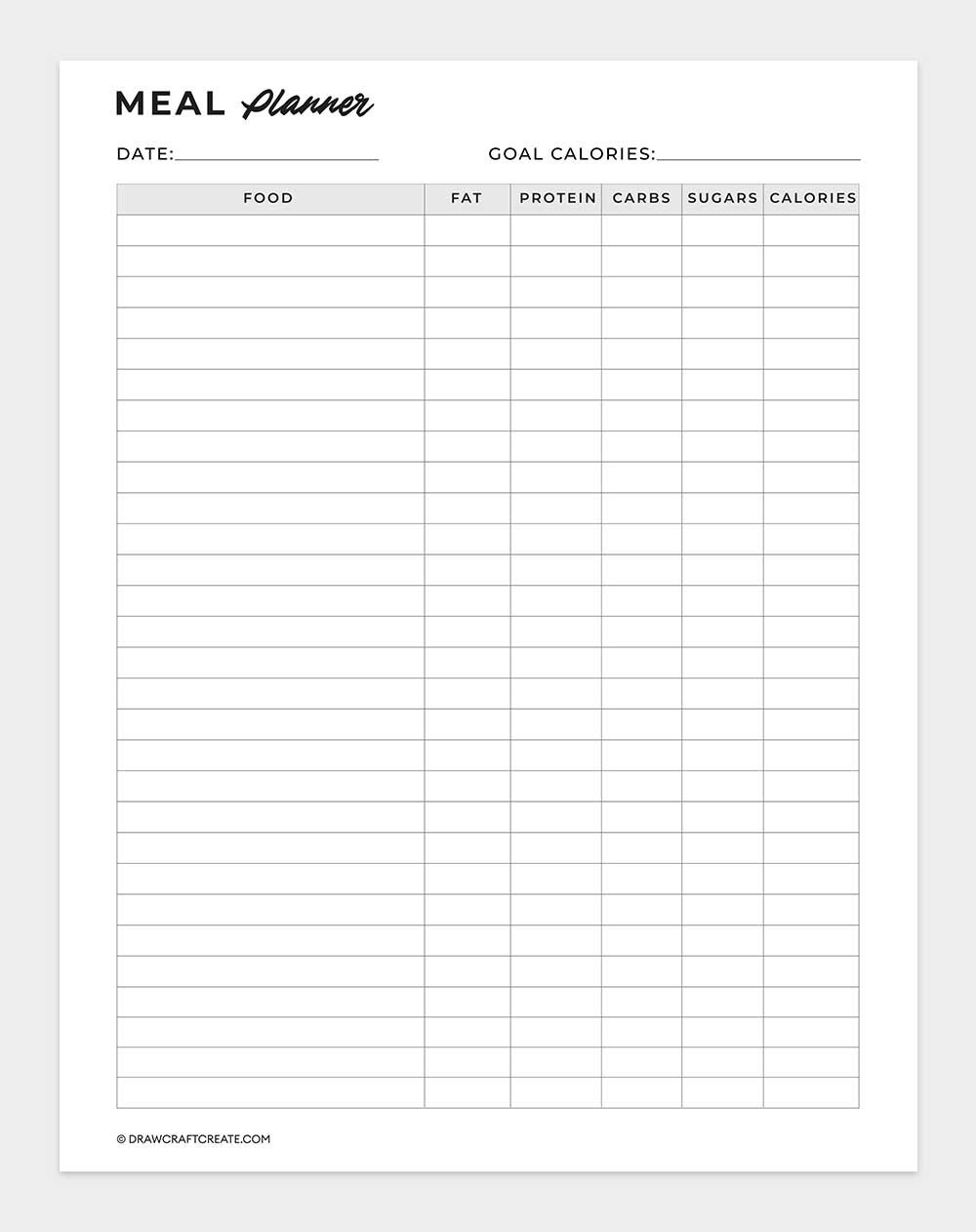 meal planner