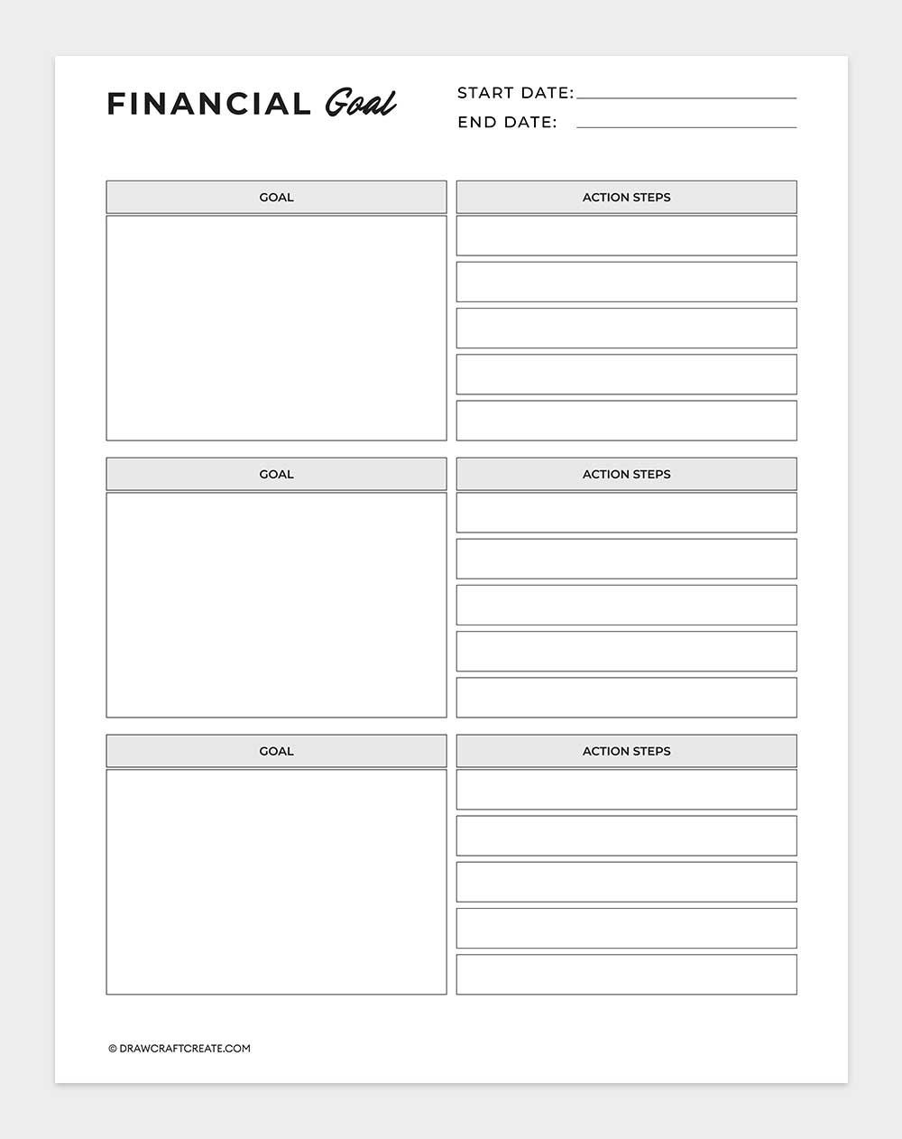 financial goal