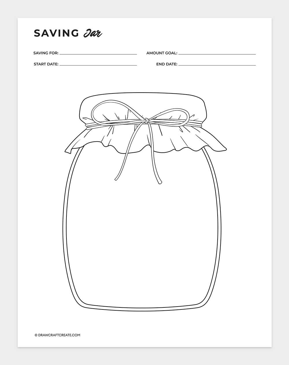 savings jar